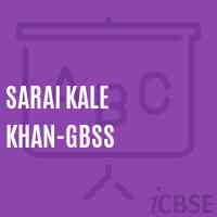 Sarai Kale Khan-GBSS Secondary School Logo