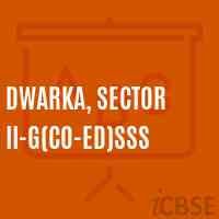 Dwarka, Sector II-G(Co-ed)SSS High School Logo
