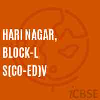 Hari Nagar, Block-L S(Co-ed)V Senior Secondary School Logo