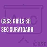 Gsss Girls Sr Sec Suratgarh High School Logo
