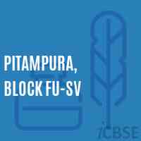 Pitampura, Block FU-SV Senior Secondary School Logo