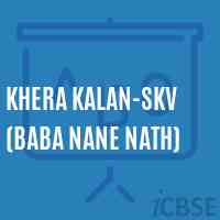 Khera Kalan-SKV (Baba Nane Nath) Senior Secondary School Logo