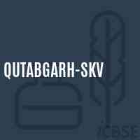 Qutabgarh-SKV Senior Secondary School Logo