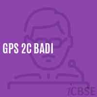 Gps 2C Badi Primary School Logo