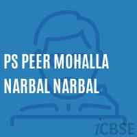 Ps Peer Mohalla Narbal Narbal Primary School Logo