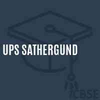 Ups Sathergund Middle School Logo