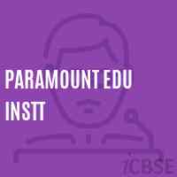 Paramount Edu Instt Middle School Logo
