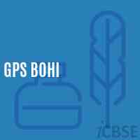 Gps Bohi Primary School Logo