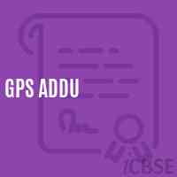 Gps Addu Primary School Logo