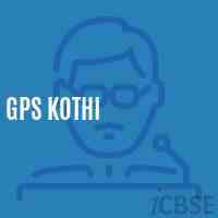 Gps Kothi Primary School Logo