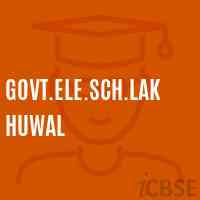Govt.Ele.Sch.Lakhuwal Primary School Logo