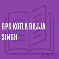 Gps Kotla Bajja Singh Primary School Logo