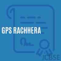 Gps Rachhera Primary School Logo
