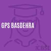 Gps Basdehra Primary School Logo
