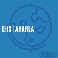 Ghs Takarla Secondary School Logo