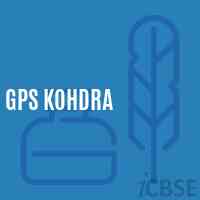 Gps Kohdra Primary School Logo