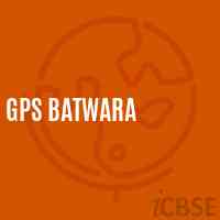 Gps Batwara Primary School Logo