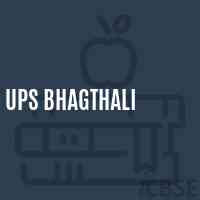 Ups Bhagthali Middle School Logo
