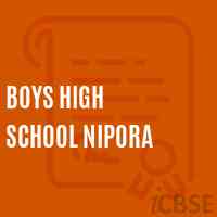 Boys High School Nipora Logo
