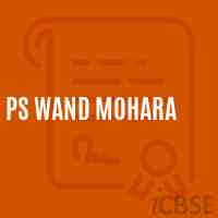 Ps Wand Mohara Primary School Logo