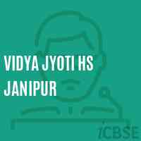 Vidya Jyoti Hs Janipur Senior Secondary School Logo