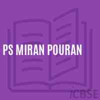 Ps Miran Pouran Primary School Logo