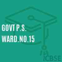 Govt P.S. Ward.No.15 Primary School Logo