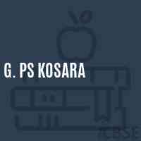 G. Ps Kosara Primary School Logo