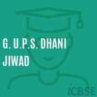 G. U.P.S. Dhani Jiwad Middle School Logo