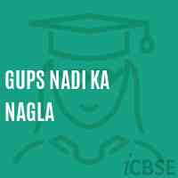 Gups Nadi Ka Nagla Middle School Logo
