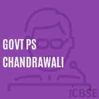 Govt Ps Chandrawali Primary School Logo