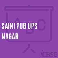 Saini Pub Ups Nagar Middle School Logo