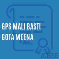 Gps Mali Basti Gota Meena Primary School Logo
