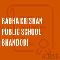 Radha Krishan Public School Bhandodi Logo