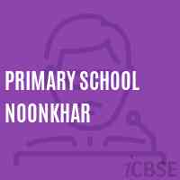 Primary School Noonkhar Logo