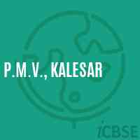 P.M.V., Kalesar Middle School Logo