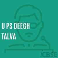 U Ps Deegh Talva Middle School Logo