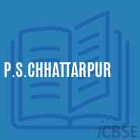 P.S.Chhattarpur Primary School Logo