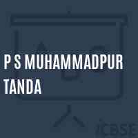 P S Muhammadpur Tanda Primary School Logo