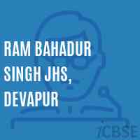 Ram Bahadur Singh Jhs, Devapur Middle School Logo