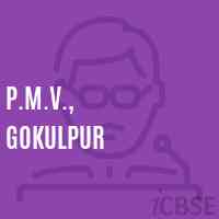 P.M.V., Gokulpur Middle School Logo