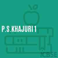 P.S.Khajuri 1 Primary School Logo
