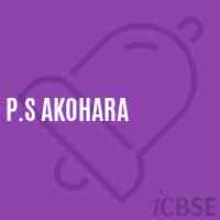 P.S Akohara Primary School Logo