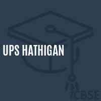 Ups Hathigan Middle School Logo