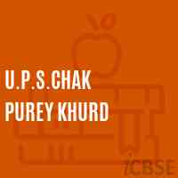 U.P.S.Chak Purey Khurd Middle School Logo