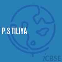P.S Tiliya Primary School Logo
