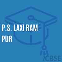 P.S. Laxi Ram Pur Primary School Logo