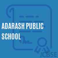 Adarash Public School Logo