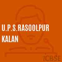 U.P.S.Rasoolpur Kalan Middle School Logo