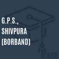 G.P.S., Shivpura (Borband) Primary School Logo